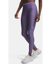 Under Armour - Heatgear Leggings Luxe Crest - Lyst