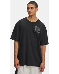 Under Armour - Hoops Courtside Heavyweight Oversized Short Sleeve Summit - Lyst