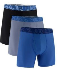 Under Armour - Ua Performance Tech 6" 3-pack Boxerjock - Lyst