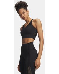 Under Armour - Vanish Elite Mesh Zip Tank Ultimate Metallic - Lyst