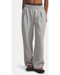 Under Armour - Rival Fleece Script Pants Mod Light Heather - Lyst