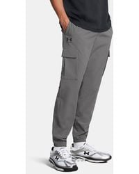 Under Armour - Vibe Woven Cargo Pants Castlerock - Lyst