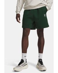 Under Armour - Ua Icon Fleece Taped Shorts - Lyst