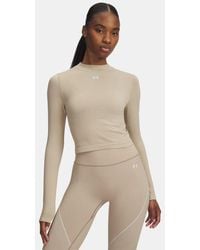 Under Armour - Vanish Seamless Long Sleeve City Khaki Summit Summit - Lyst