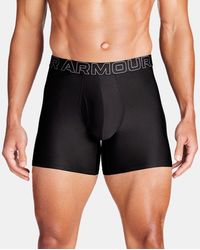 Under Armour - Performance Tech Boxerjock (15 Cm) Im 3Er-Pack Für Herren Castlerock - Lyst