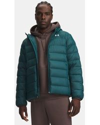 Under Armour - Legend Down Hooded Jacket Arden - Lyst