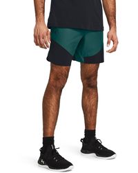 Under Armour - Vanish elite hybrid shorts für hydro teal / schwarz / schwarz l - Lyst