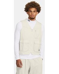 Under Armour - Legacy Crinkle Vest Silt / Timberwolf Taupe - Lyst