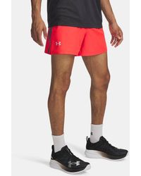 Under Armour - Launch 5" Shorts Racer Castlerock Reflective - Lyst