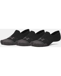 Under Armour - Performance Tech 3-Pack Ultra Low Socks Ultimate Ultimate Jet - Lyst