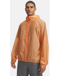 Under Armour - Explor Trail Run Rain Jacket Bloc Apollo - Lyst