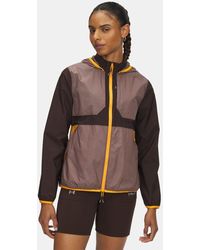 Under Armour - Veste Launch Trail Pour Femme Kona Marron Sierra Taupe Réfléchissant - Lyst