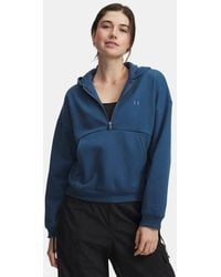 Under Armour - Icon Fleece: Reinvented ½ Zip Hoodie Wham Wham - Lyst
