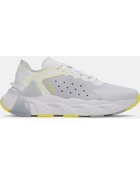 Under Armour - Halo Trainer Trainingsschoenen Wit Flash Light Mod Grijs - Lyst