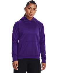 Purple Under Armour Hoodies for Women | Lyst