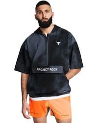 Under Armour - Chaqueta project rock warm up - Lyst