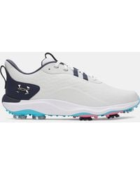 Under Armour - Scarpe Da Golf Drive Pro Clone Da Uomo Distant Midnight Blu Marino Metallico Argento - Lyst