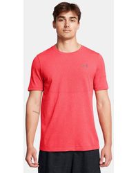 Under Armour - Vanish Elite Seamless Kurzarm-Oberteil Für Herren Racer Schwarz - Lyst