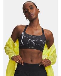 Under Armour - Ua Hb Run Printed Sports Bra - Lyst