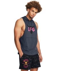 Under Armour - Project Rock Lfg Graphic Sleeveless Hoodie - Lyst