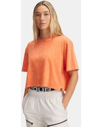 Under Armour - Rival Wash Short Sleeve Fire Fire - Lyst