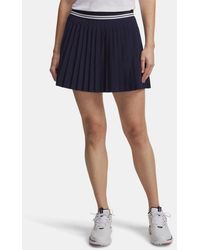 Under Armour - Drive Pleated Skort Midnight - Lyst