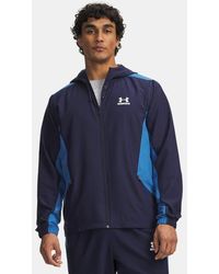 Under Armour - Tech Sport Woven Jacket Midnight Aegean - Lyst