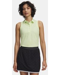 Under Armour - Armourdry Sleeveless Polo Fade Fade - Lyst