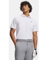 Under Armour - Drive Chill Polo Castlerock - Lyst