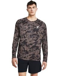 Under Armour - Maglia a maniche lunghe project rock iso-chill - Lyst