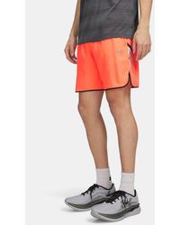 Under Armour - Velociti Reflect 7" Shorts Electric Tangerine Reflective - Lyst