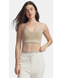 Under Armour - Vanish Seamless Low Sport-Bh City Khaki Summit Wit - Lyst