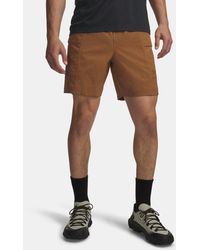 Under Armour - Explor Hike Cargo Shorts Tundra - Lyst
