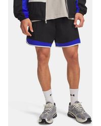 Under Armour - Icon Woven Track Shorts Ultimate Team Royal - Lyst