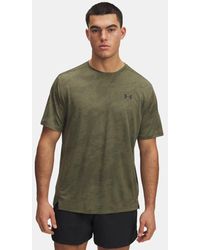 Under Armour - Tech Vent Jacq Rd Short Sleeve Marine Od - Lyst