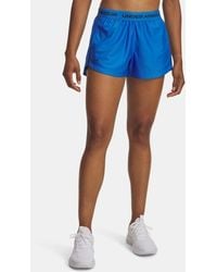Under Armour - Shorts Tech Play Up Da 8 Cm (3" Da Donna Atlantis Washed Marino - Lyst