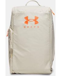 Under Armour - Contain Duo Medium Backpack Duffle Khaki Base Team - Lyst