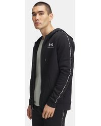 Under Armour - Icon Fleece Taping Full-Zip - Lyst