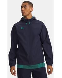 Under Armour - Challenger Pro Storm Hooded Shell Jacket Midnight Geode - Lyst