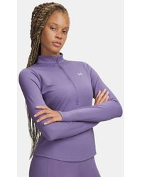 Under Armour - Motion ½ Zip Luxe - Lyst