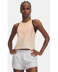 Under Armour - Halo Run Tank Bloc Reflective - Lyst