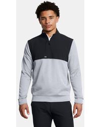 Under Armour - Drive Storm Sweaterfleece ½ Zip Steel / Mod - Lyst