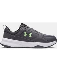Under Armour - Charged Edge Training Shoes Castlerock Halo Lumos Lime - Lyst