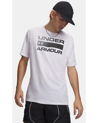 Under Armour - Wordmark Short Sleeve T-shirt - Lyst