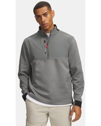 Under Armour - Drive Pro Hybrid ½ Zip Clay - Lyst