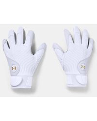 Under Armour Fleece Ua Storm Coldgear® Reactor Gloves in Gray for Men - Lyst