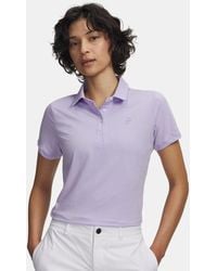 Under Armour - Armourdry Short Sleeve Polo Crest Crest - Lyst