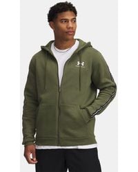 Under Armour - ® Sweatjacke Kapuzenjacke Icon Fleece FZ Taping 1390298 - Lyst