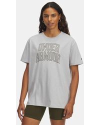 Under Armour - Ua Rival Campus Oversized T-shirt - Lyst