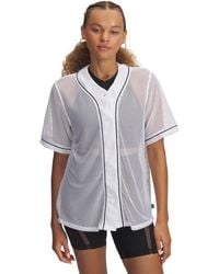 Under Armour - Ua Sportstyle Baseball Jersey - Lyst